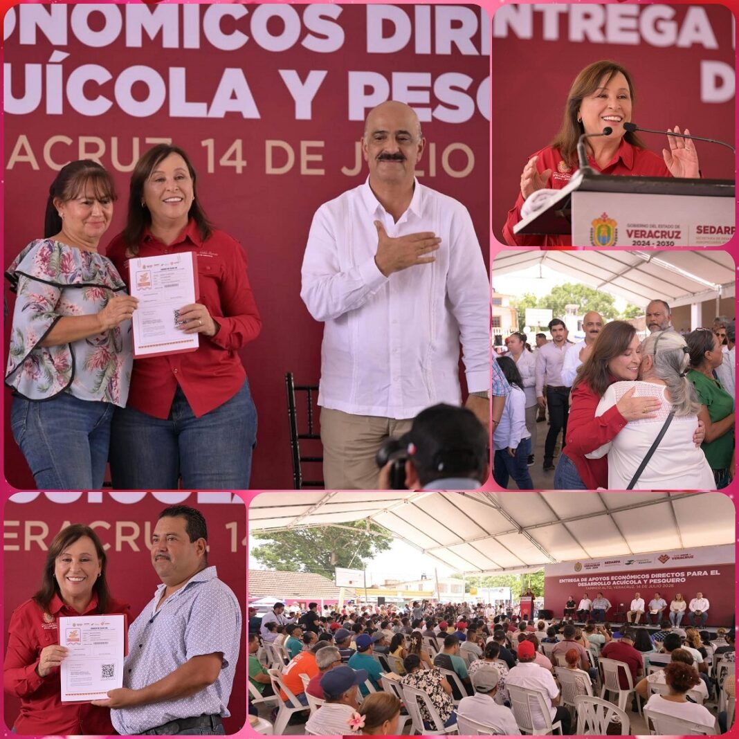 La pesca veracruzana recibe respaldo histórico; Rocío Nahle entrega apoyos directos a más de mil 600 familias