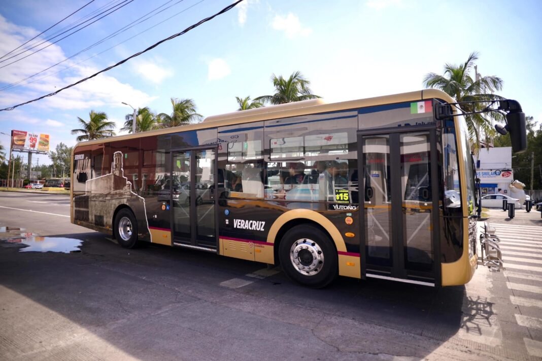 Renovará Veracruz su transporte público con 106 nuevas unidades; Nahle anuncia expansión del programa