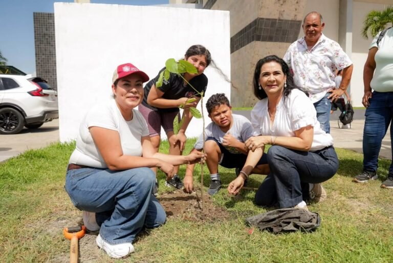 Gobierno de Tampico se suma a Jornada Nacional de Reforestación, más de 18 mil árboles se han sembrado a la fecha