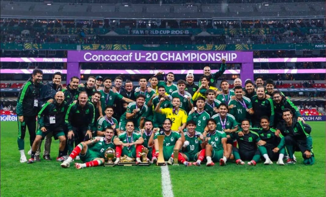 ¡México Sub-20 es campeón y va a los Juegos Olímpicos!