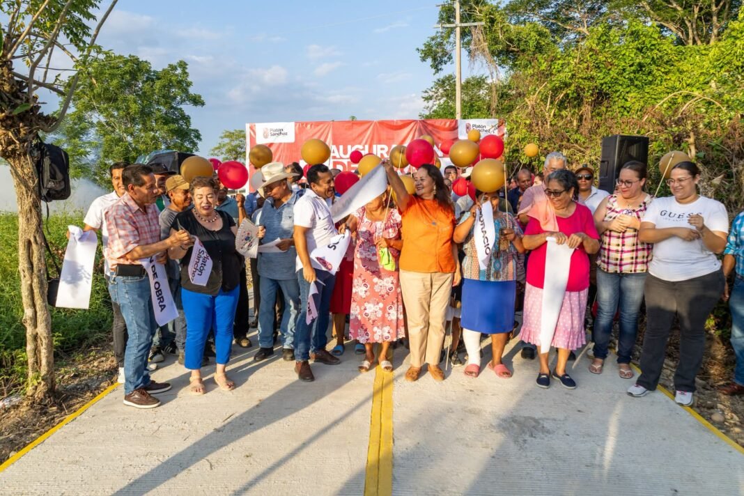San Juan estrena camino rehabilitado; obra que acerca oportunidades y mejora la vida de las familias