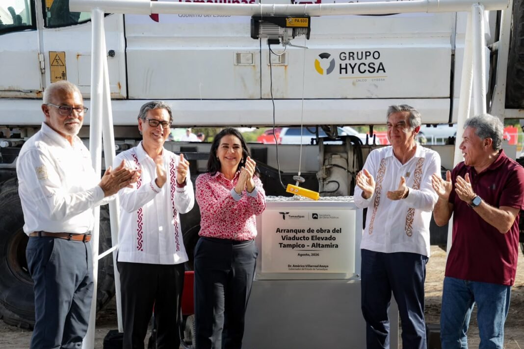 Construcción del Primer Viaducto en Tamaulipas fortalecerá conectividad de Tampico