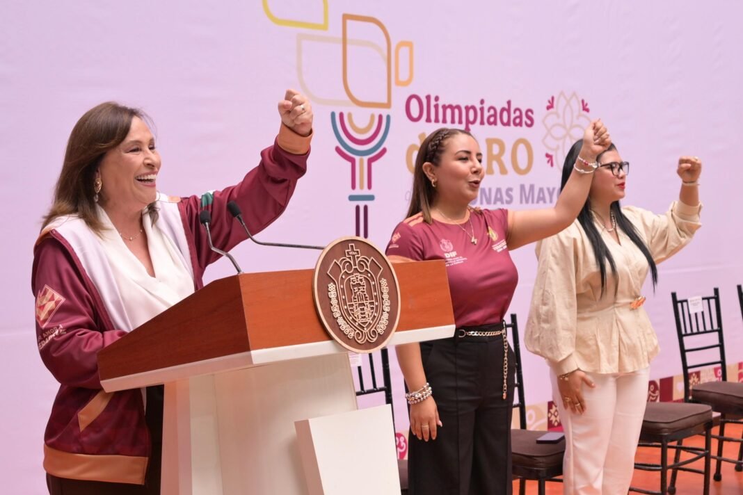 Abandera Gobernadora a participantes de las Olimpiadas de Oro 2026