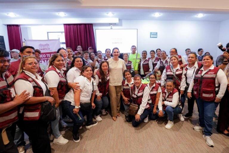 Mónica Villarreal fortalece estrategia de prevención y combate al dengue en Tampico