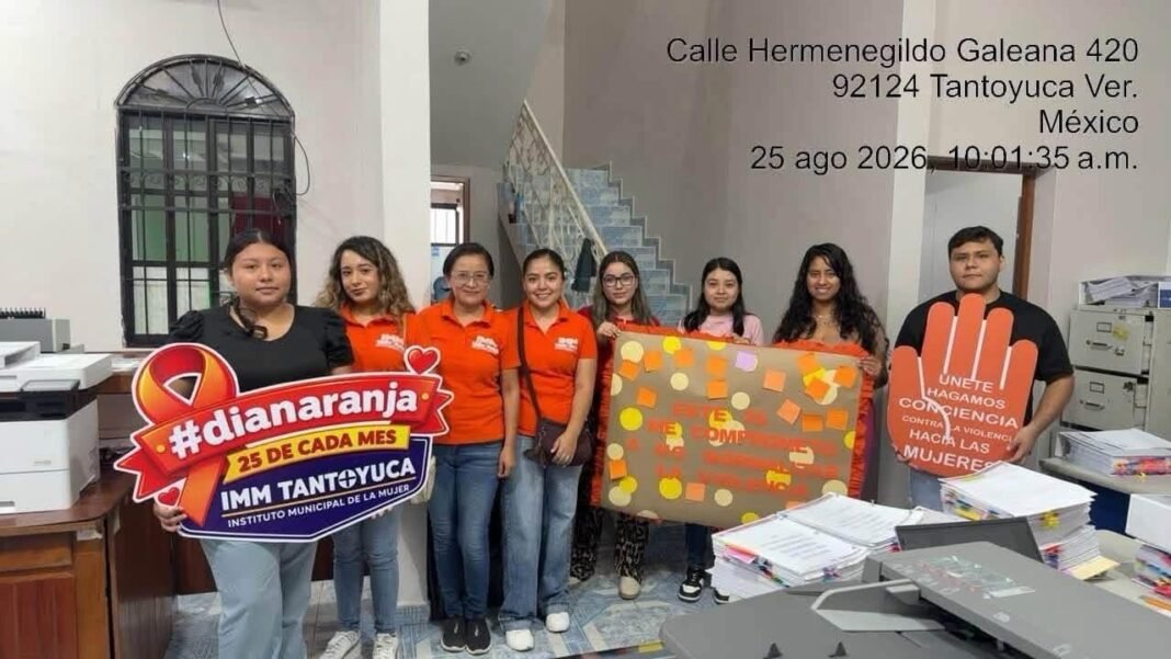 TANTOYUCA ALZA LA VOZ CONTRA LA VIOLENCIA; SUMAN COMPROMISOS POR UNA SOCIEDAD LIBRE Y SEGURA
