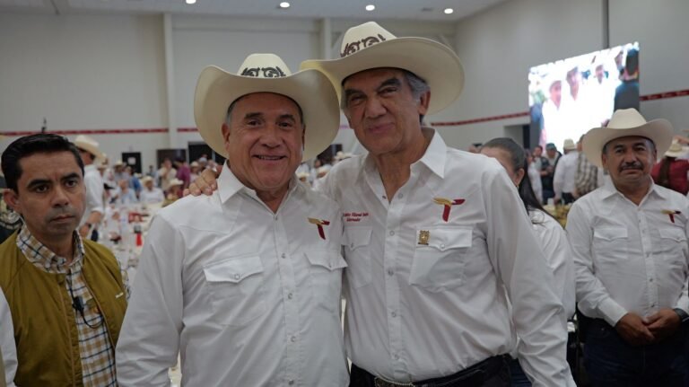 Refuerza Armando Martínez sinergia con gobernador Américo Villarreal en la “Cabalgata de la Unidad”