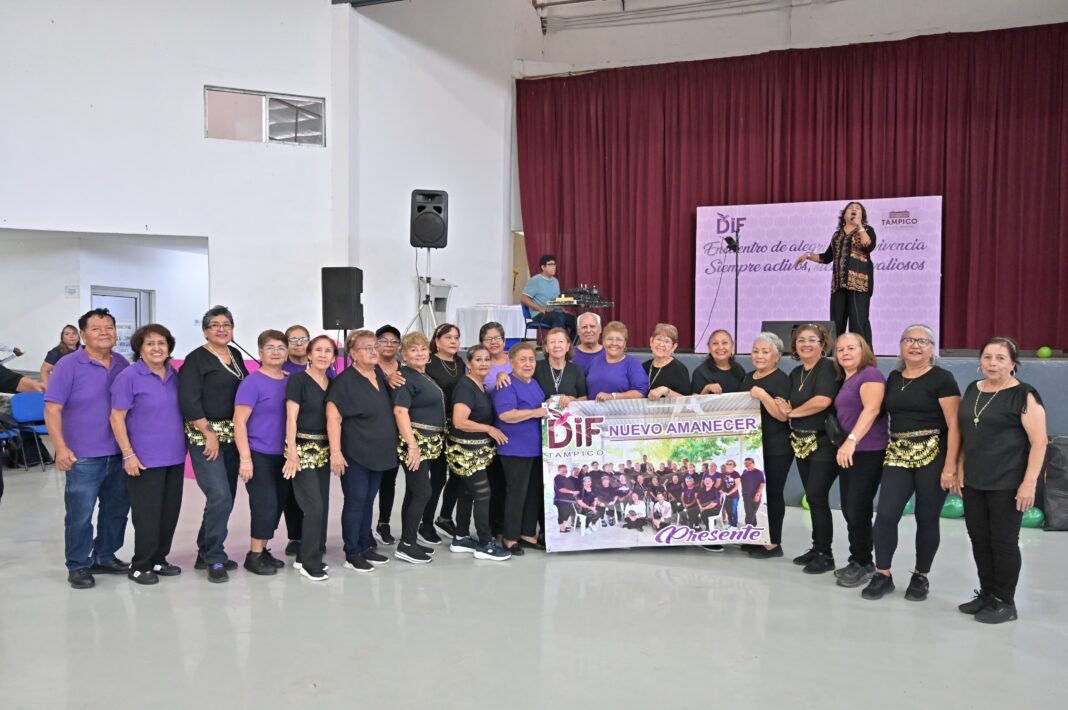 Celebra DIF Tampico Día del Abuelo con un encuentro Cultural, Artístico y Recreativo
