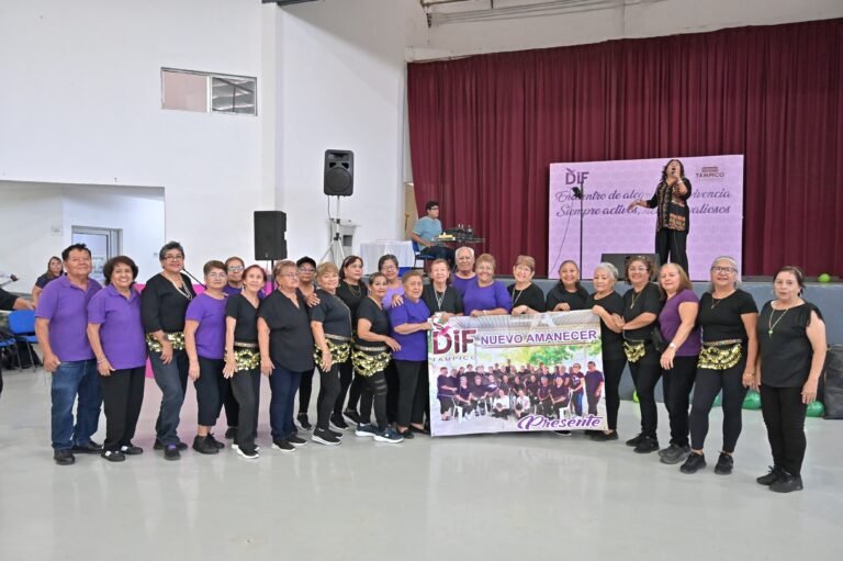 Celebra DIF Tampico Día del Abuelo con un encuentro Cultural, Artístico y Recreativo