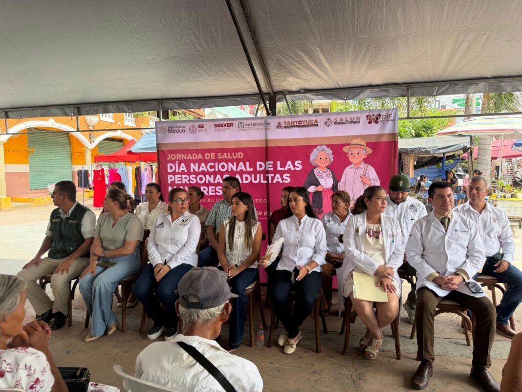 Cuidar a nuestros adultos mayores es honrar la vida: DIF Tantoyuca fortalece atención integral