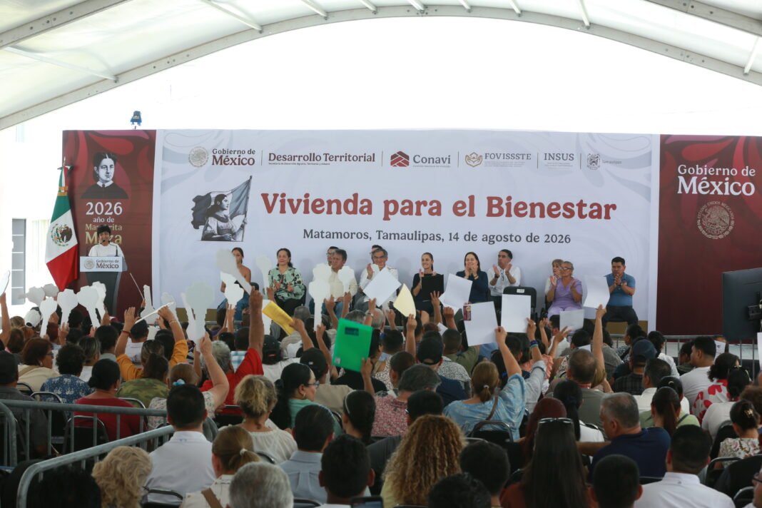 Con la entrega de viviendas se hace justicia a quienes menos tienen: Claudia Sheinbaum