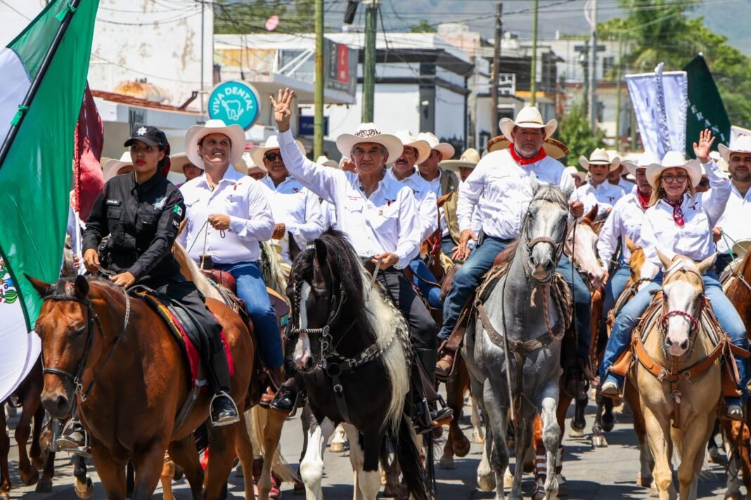 Tamaulipas cabalga unido por la soberanía y la transformación de México