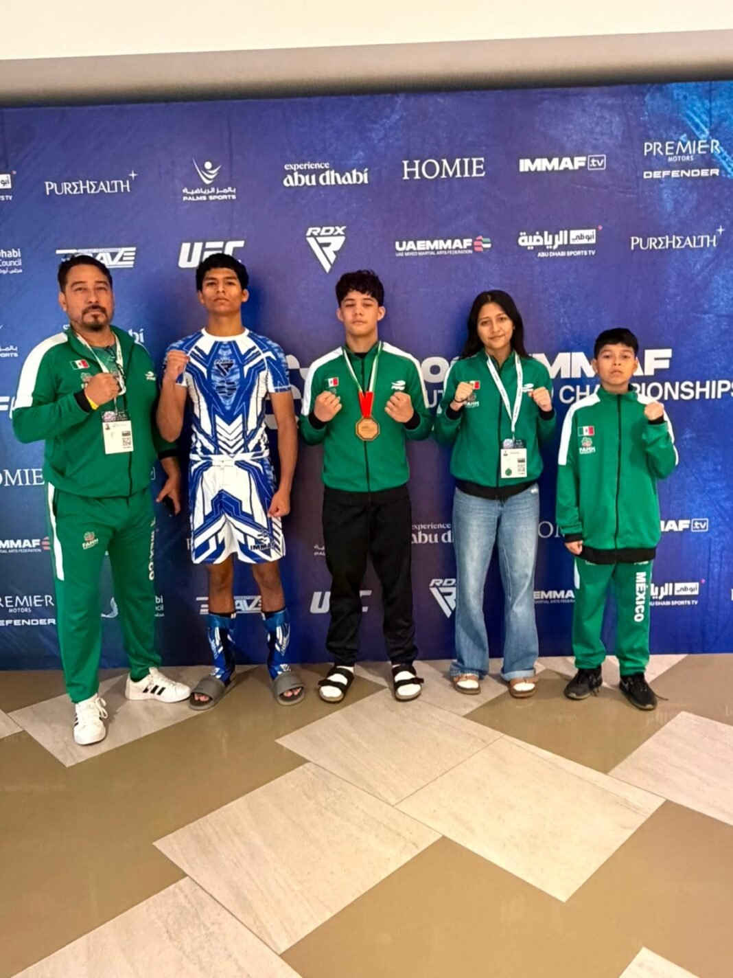 Representan a México cuatro atletas tamaulipecos en el Mundial Juvenil de MMA