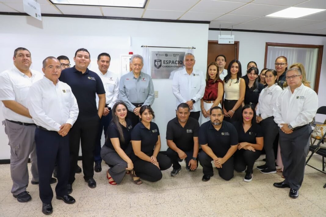 Certifica la SST a la Auditoría Superior del Estado como “Edificio Cardioprotegido”