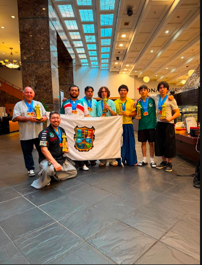 Ocho tamaulipecos hacen historia con México en Corea del Sur; conquistan el primer título mundial de Haidong Gumdo