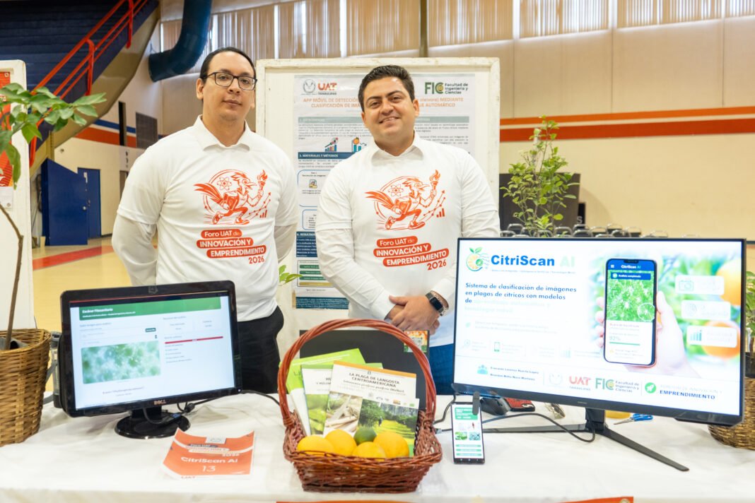 Estudiantes de la UAT desarrollan CitriScan, una innovadora aplicación para proteger la citricultura