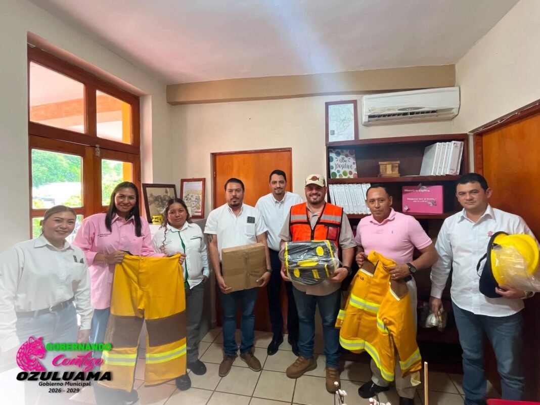 Fortalecen equipo de Protección Civil de Ozuluama con apoyo de Grupo Garel