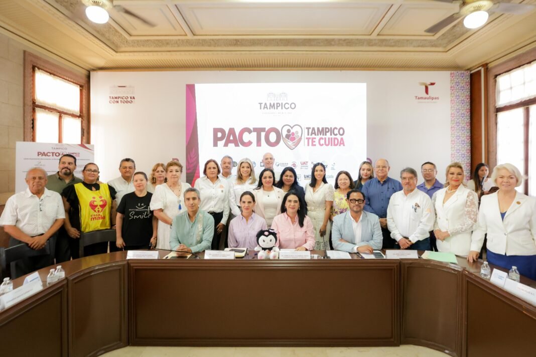 Impulsa Mónica Villarreal Pacto Tampico Te Cuida con 20 asociaciones civiles