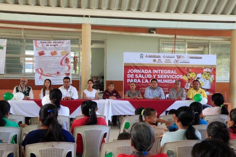 AYUNTAMIENTO ACERCA SERVICIOS DE SALUD A LAS COMUNIDADES DE TANTOYUCA
