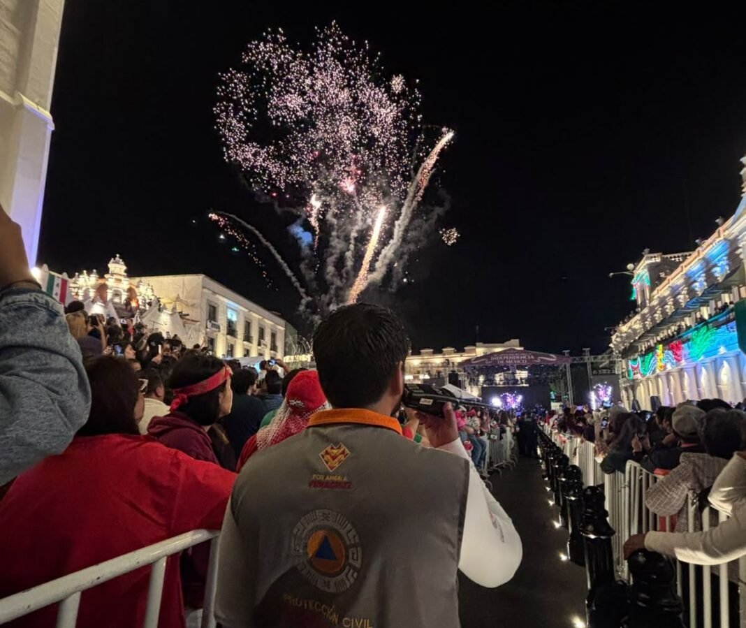 Veracruz con saldo blanco tras la celebración del 216 aniversario de la Independencia de México: PC