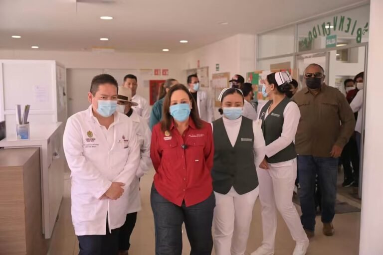 Inicia gobernadora Rocío Nahle recorrido por los 61 hospitales de Veracruz para supervisar condiciones y abasto de insumos