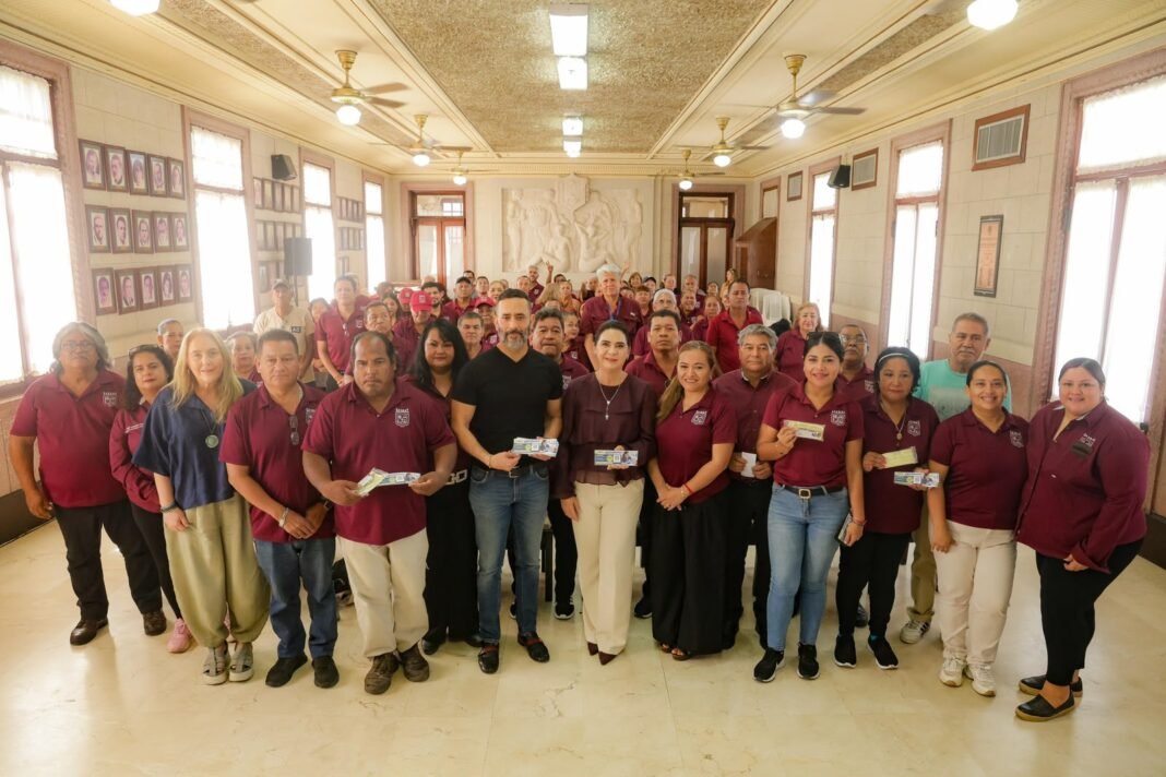 Gobierno de Mónica Villarreal refrenda cercanía y compromiso con los trabajadores municipales