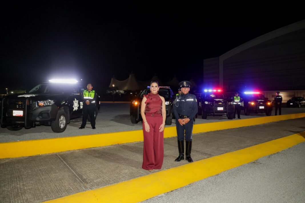 Mónica Villarreal refuerza la seguridad vial en Tampico con la incorporación de seis nuevas patrullas a Tránsito y Vialidad.