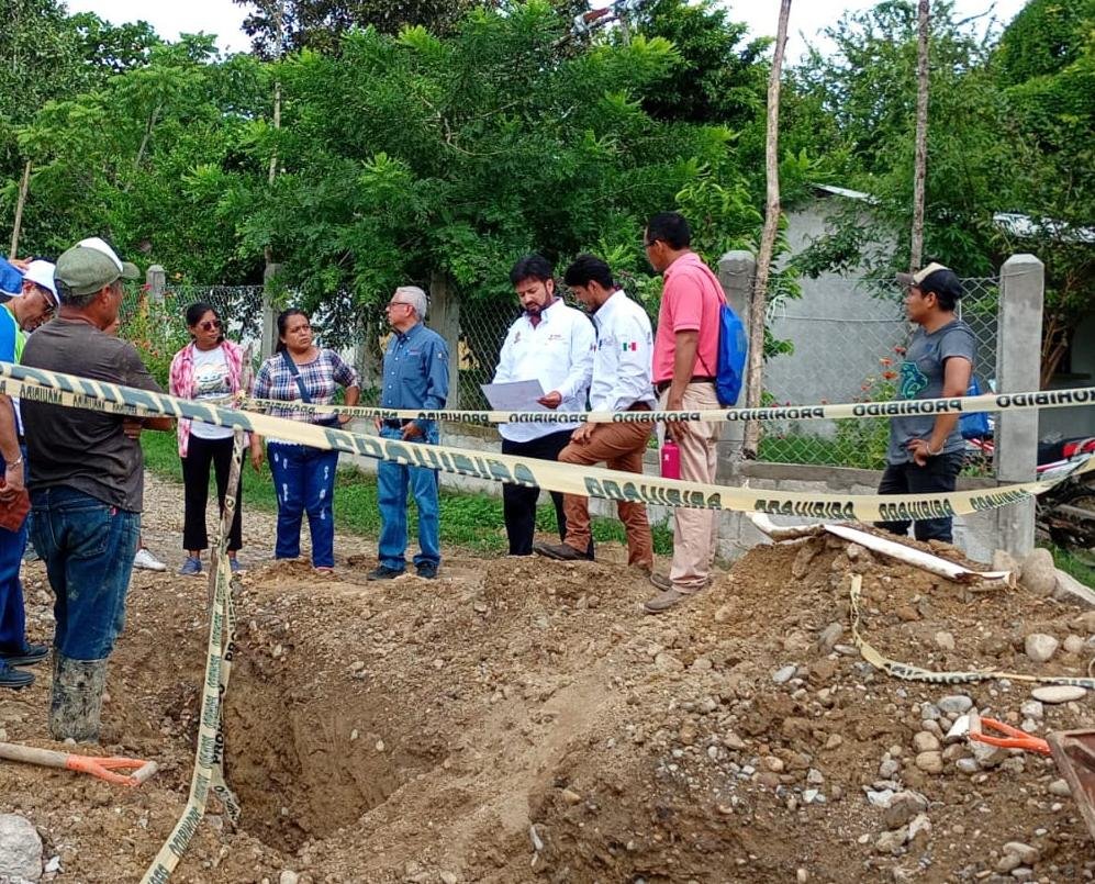 Supervisa CAEV sistema de abastecimiento de agua en Tempoal