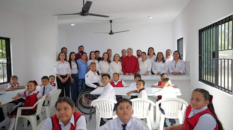 Inaugura Armando Martínez comedor escolar en beneficio del sector rural
