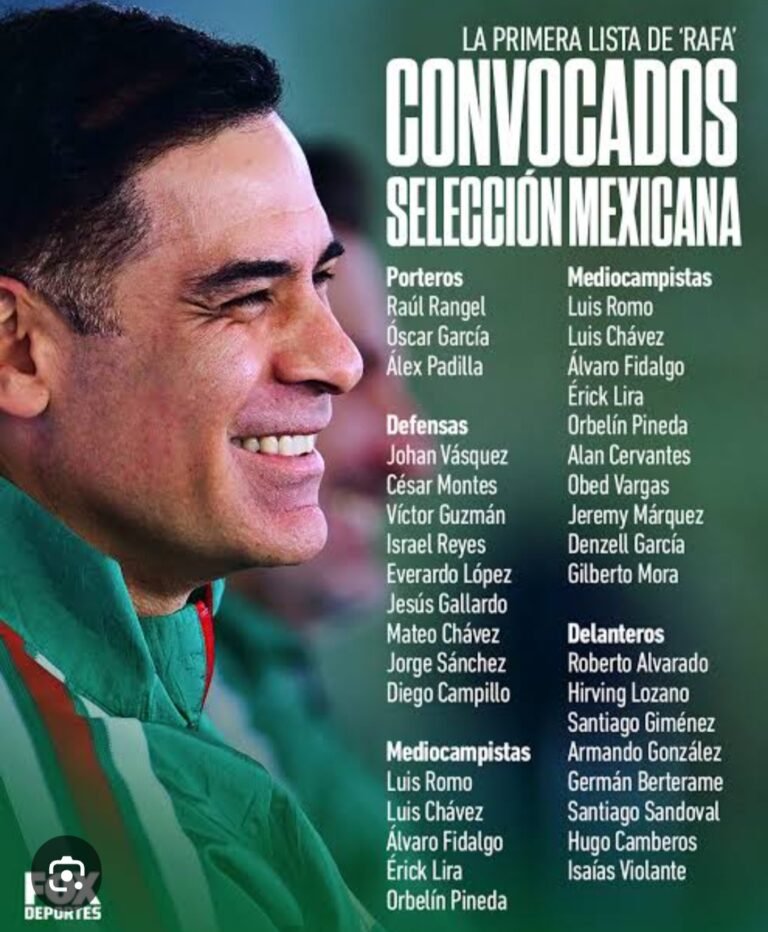 Con ‘Chucky’ Lozano y sin Quiñones: Rafa Márquez presenta su primera convocatoria del Tri