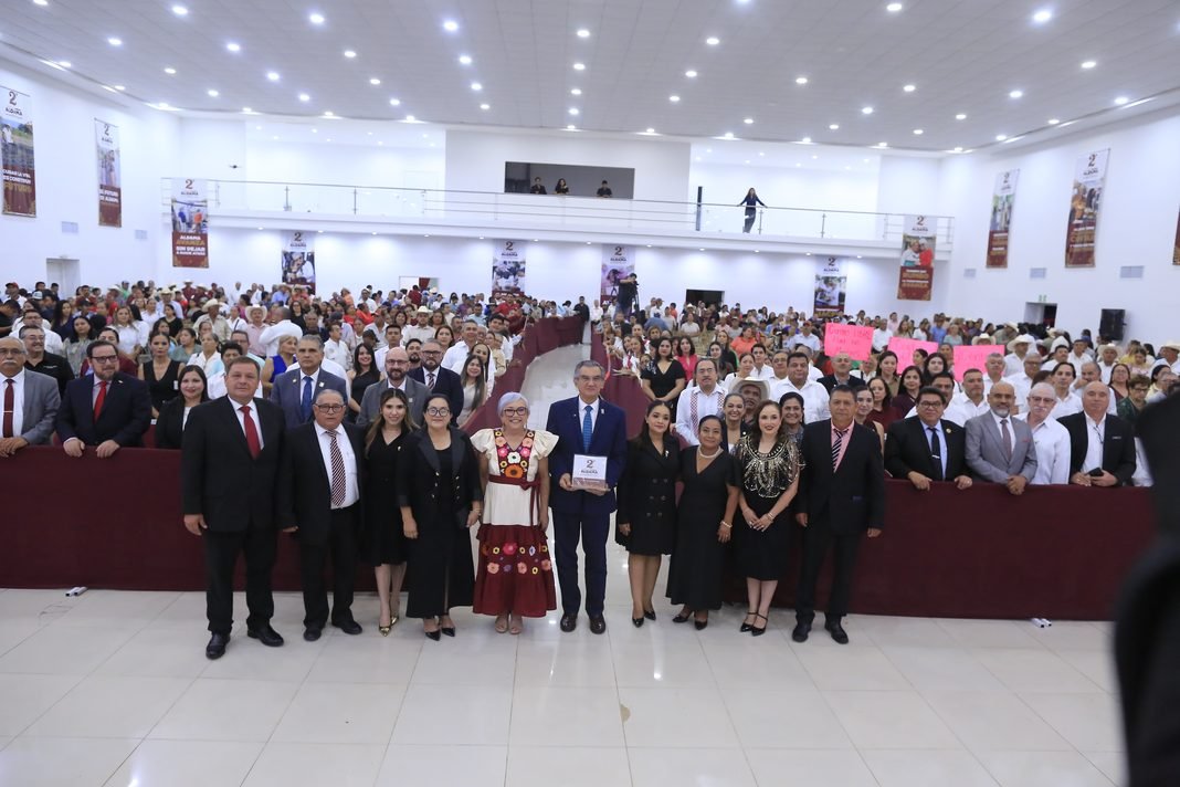 En Aldama, anuncia Américo 250 Viviendas para el Bienestar y rehabilitación del camino La Azufrosa-El Nacimiento