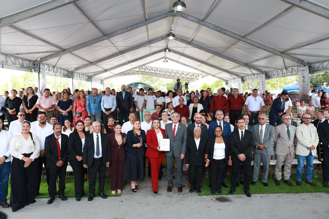 En Abasolo, impulsa Américo nuevas alternativas para el campo, obras y gestión de viviendas