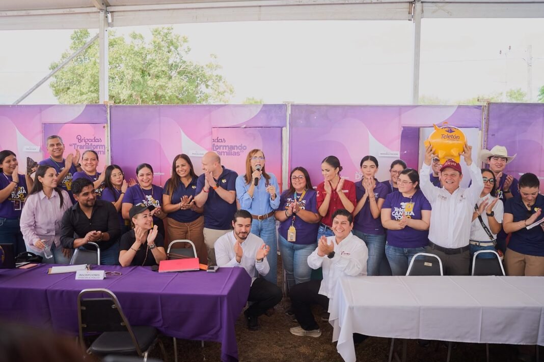 DIF Tamaulipas reanuda las brigadas Transformando Familias con atención integral en Jiménez