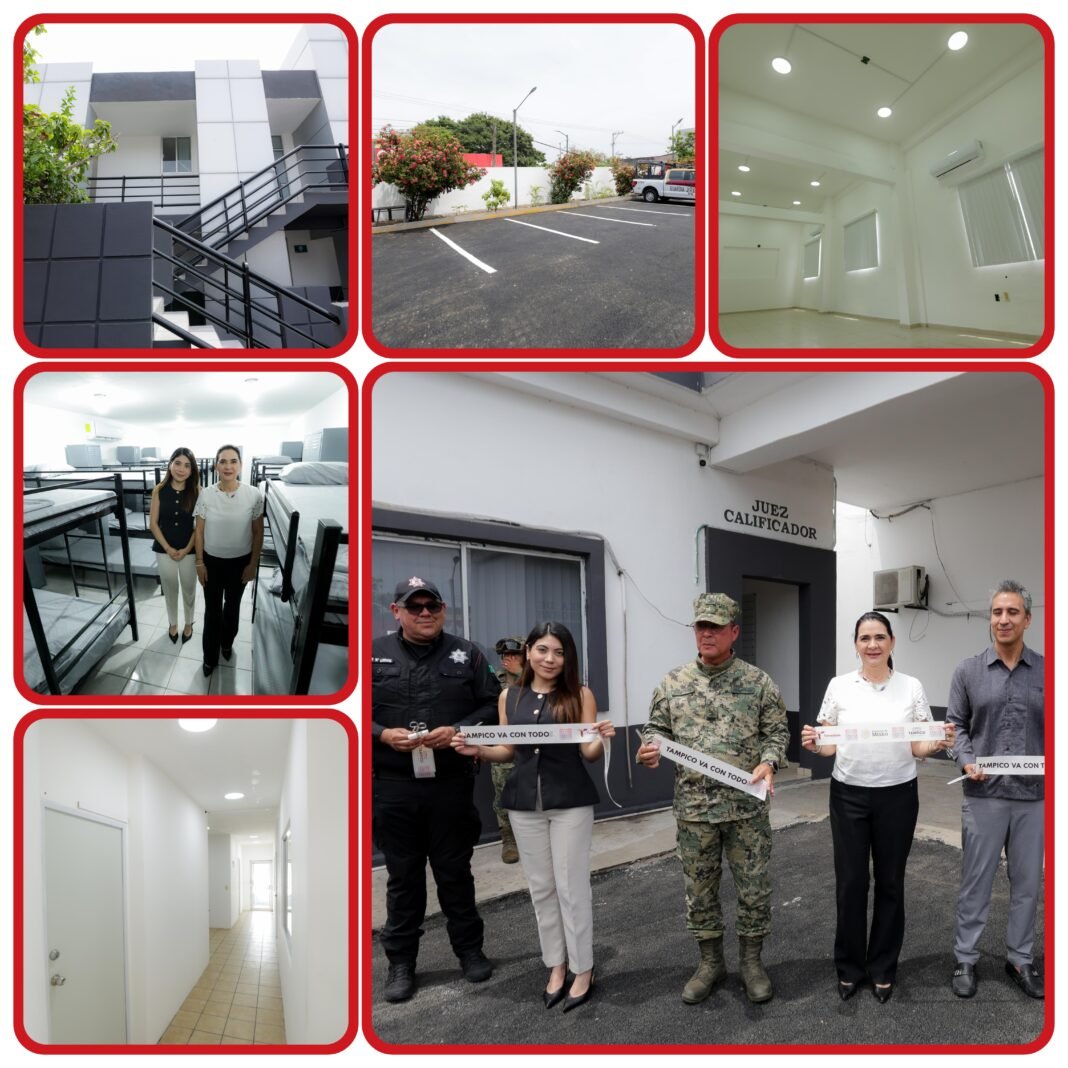 Entrega Mónica Villarreal Mejora de las Instalaciones de la Guardia Estatal y la Dirección de Prevención del Delito