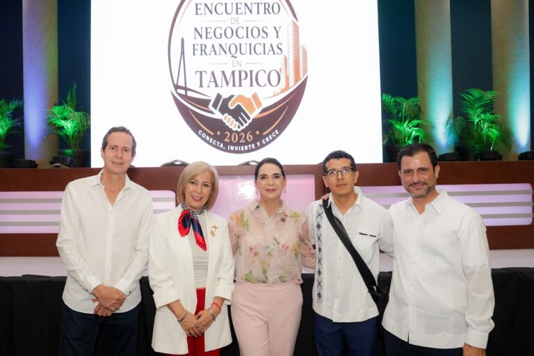 Mónica Villarreal destaca el éxito del primer Encuentro de Negocios y Franquicias en Tampico