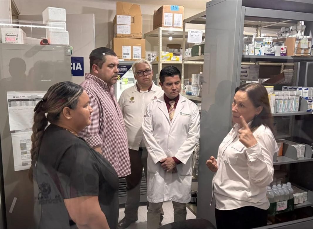 Supervisa Rocío Nahle el Hospital General de Tantoyuca