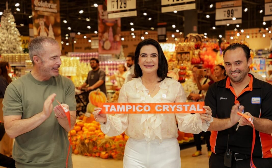 Mónica Villarreal impulsa la inversión y promoción de productos Hecho en Tampico con apertura de Chedraui Selecto