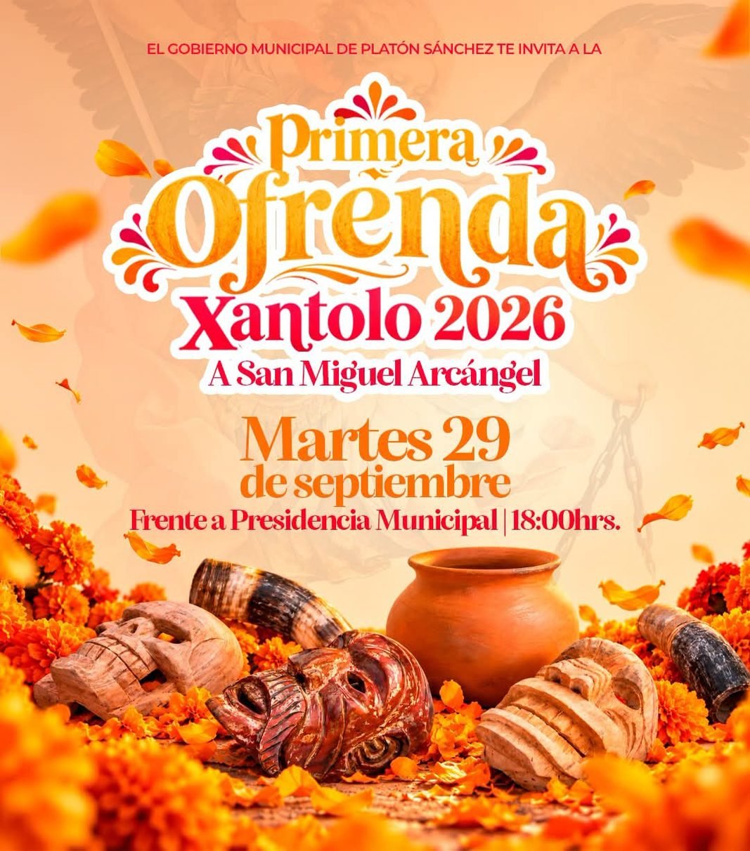 Platón Sánchez prepara la Primera Ofrenda, tradición que marca el inicio del Xantolo 2026