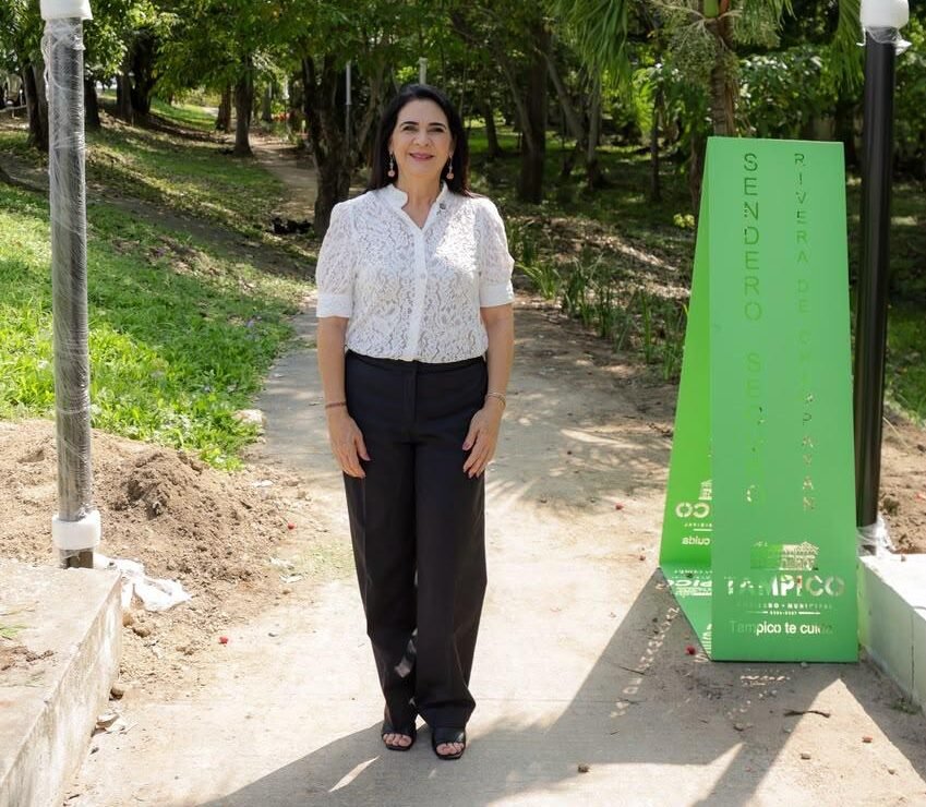 Mónica Villarreal rescata espacios y los transforma en Senderos Seguros para las familias tampiqueñas