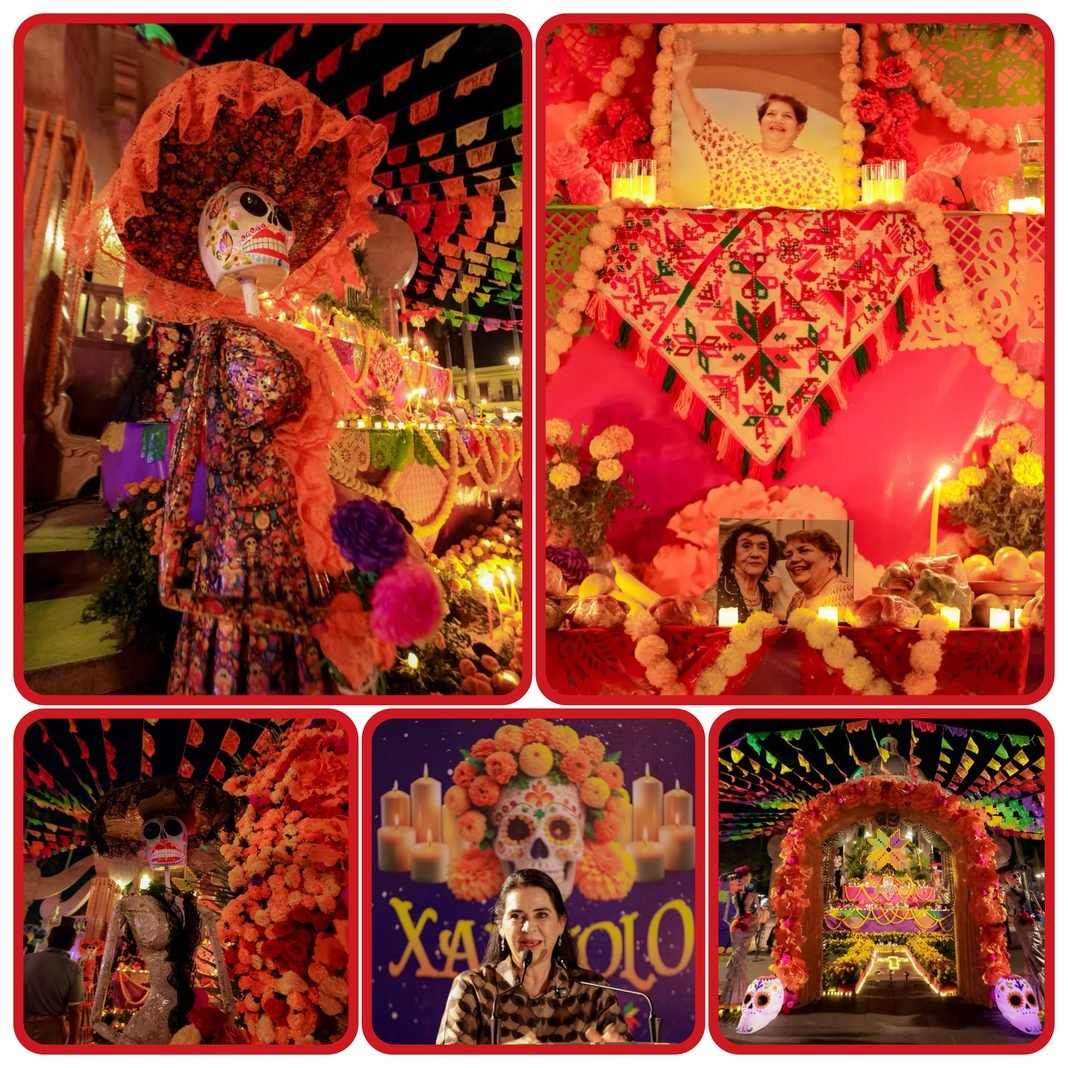 Inaugura Mónica Villarreal altar monumental y arranca el Xantolo 2026 en Tampico