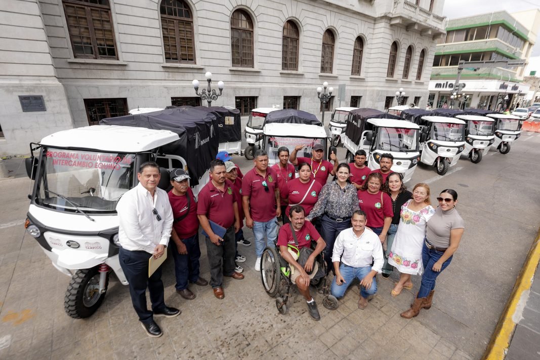 Impulsa Mónica Villarreal el bienestar animal con el intercambio de equinos por motos de carga en Tampico