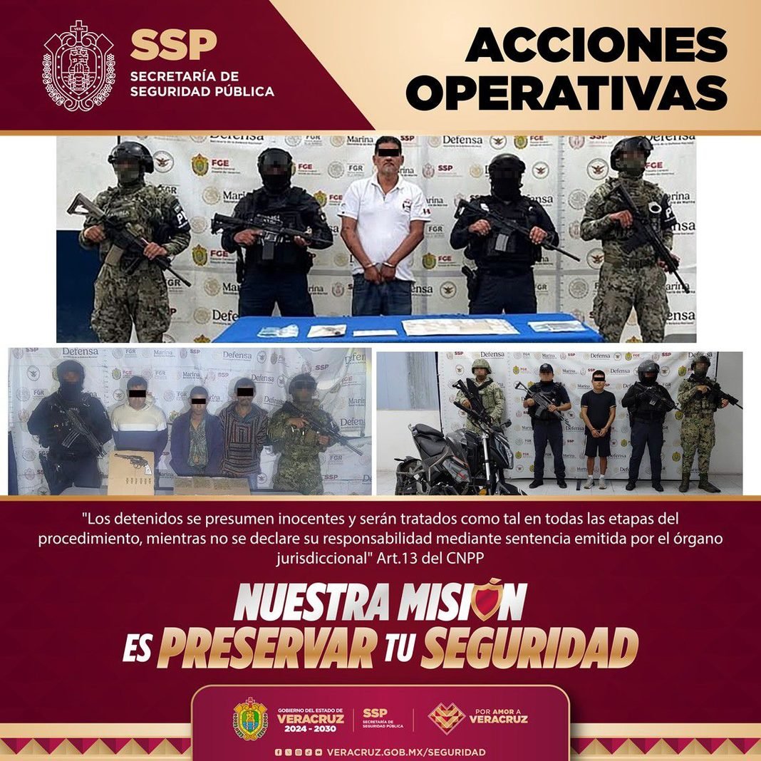 Operativos coordinados: 33 detenidos y seis presuntas víctimas de privación ilegal de la libertad