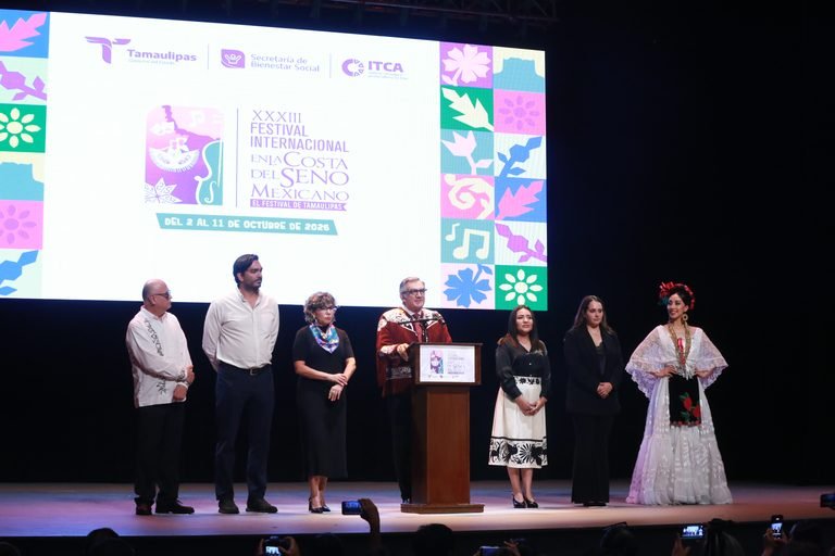 Inaugura Américo XXXIII edición del Festival Internacional en la Costa del Seno Mexicano desde Reynosa
