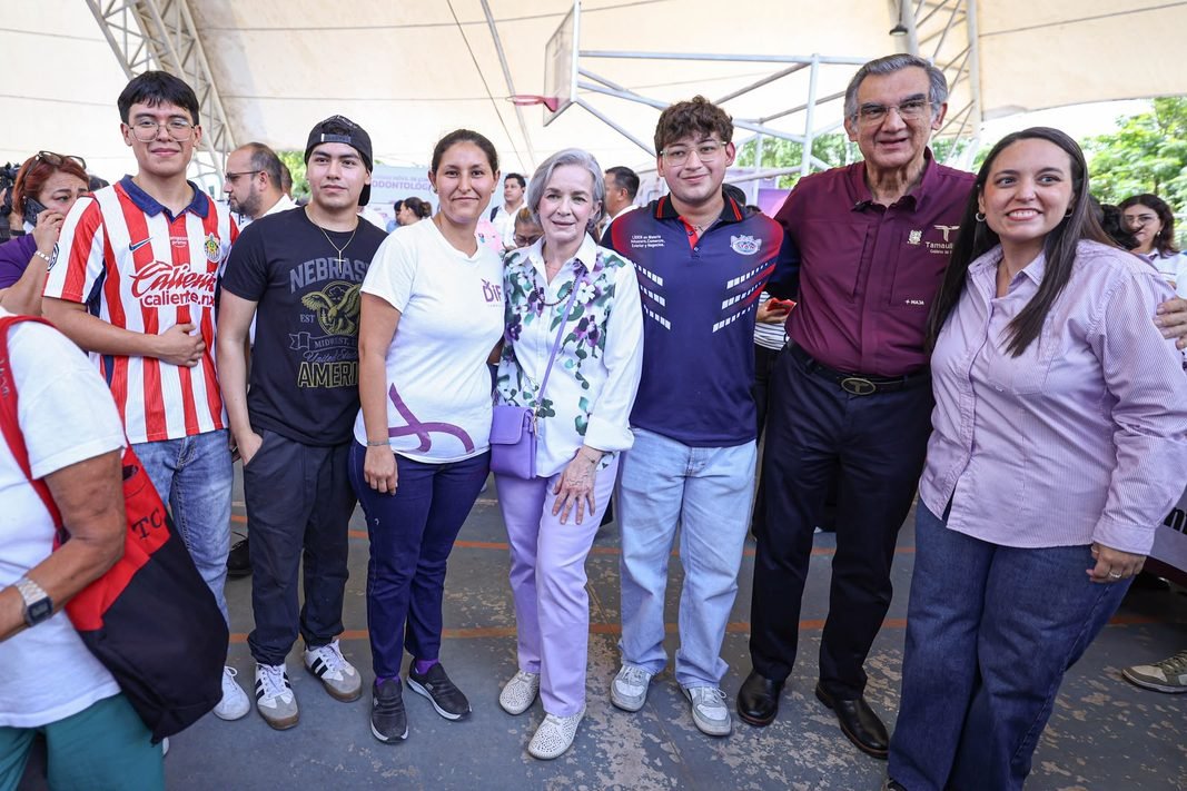 Américo y María de Villarreal acercan servicios de salud a las familias a través de Lazos del Bienestar