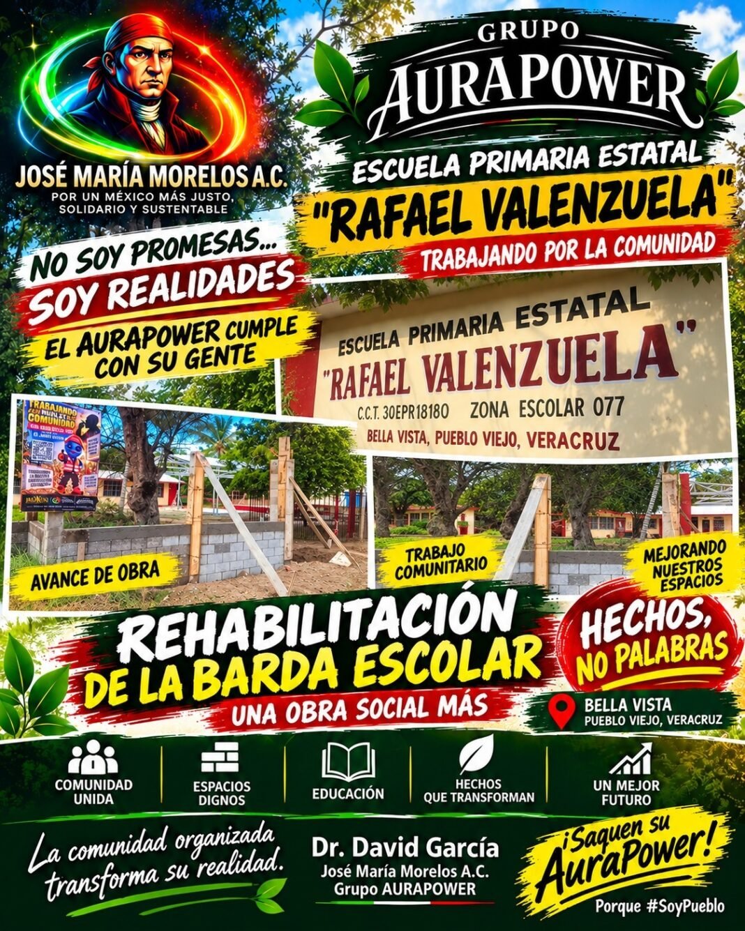 A.C. “José María Morelos” ya entro en acción en la orilla del Pánuco pretende rescatar zona Turística